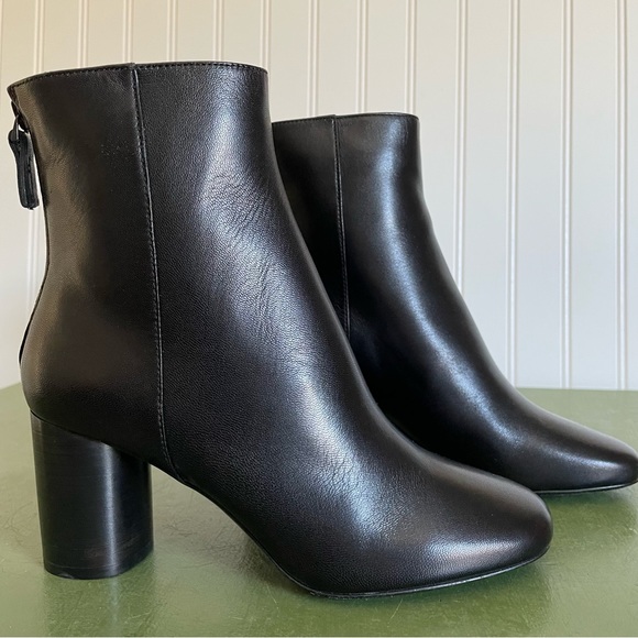 NWT Sandro SACHA Mid Calf Boots in Noir/Black - Picture 13 of 13